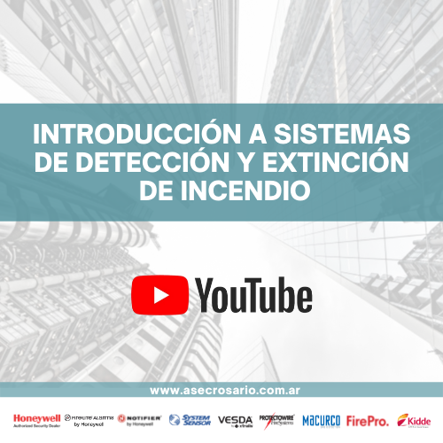 WEBINAR | Introducción a Sistemas de Detección y Extinción de Incendio | Video y presentación