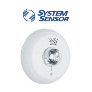 system sensor sirena parlante luz estroboscopica emergencia incendio