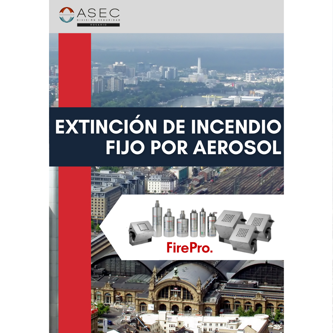 Extincion incendio por Aerosoles - FIREPRO