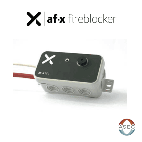 AF-X TEC - AF-X Fireblocker | Unidad de detección y activación para generadores de aerosol. Asec Rosario
