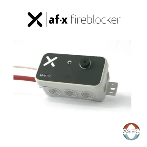 AF-X TEC - AF-X Fireblocker | Unidad de detección y activación para generadores de aerosol. Asec Rosario