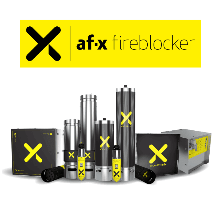 Extinción de Incendio por Aerosoles | AF-X Fireblocker