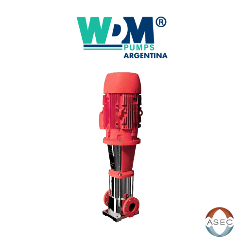 VSSE Series | WDM Pumps – Bomba Jockey Vertical en para Red de Incendio ASEC ROSARIO