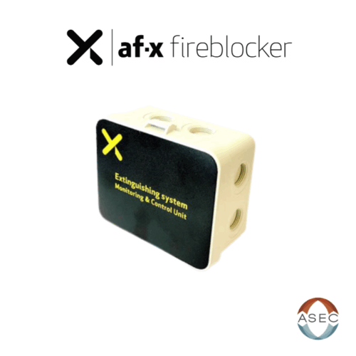 MCU AF-X FIREBLOCKER Módulo de monitoreo y control para sistemas de extinción asec