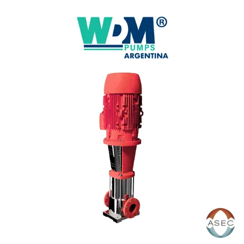 VSSE Series | WDM Pumps – Bomba Jockey Vertical en para Red de Incendio Asec Rosario