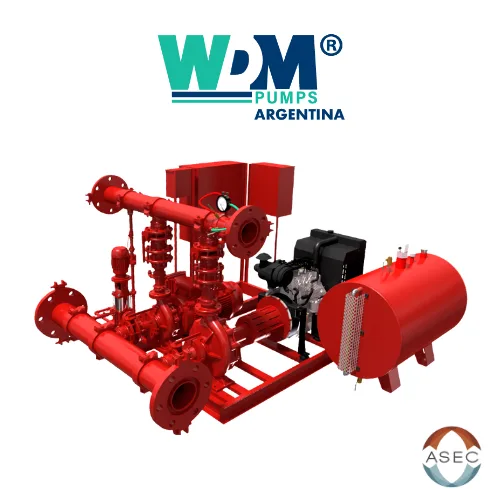 Equipos Paquetizados | Sistema de Bombeo Contra Incendio