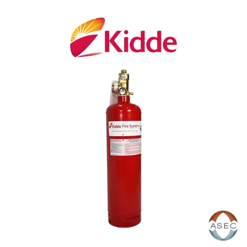 70 lb – Kidde | Cilindro para sistema FM-200 ASEC ROSARIO