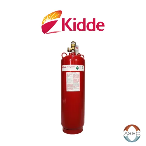 Kidde FM-200 350 lb – Cilindro para supresión con agente limpio asec rosario